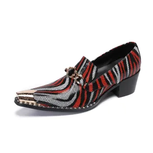 2024 new cowhide high leather shoes men's formal wear business heightening wedding groom shoes casual men's shoes low-top shoes cover feet