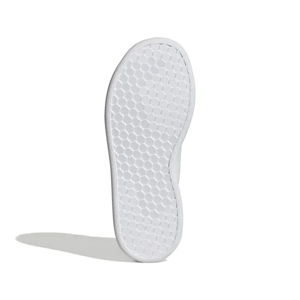 Adidas Advantage K, Sneaker Unisex - Bianco e Nero