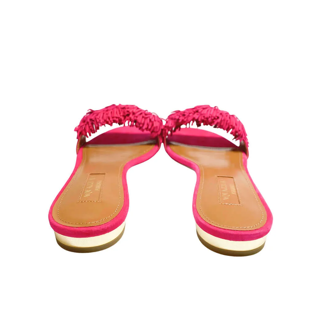 Aquazzura Wild Thing Sandals in Pink