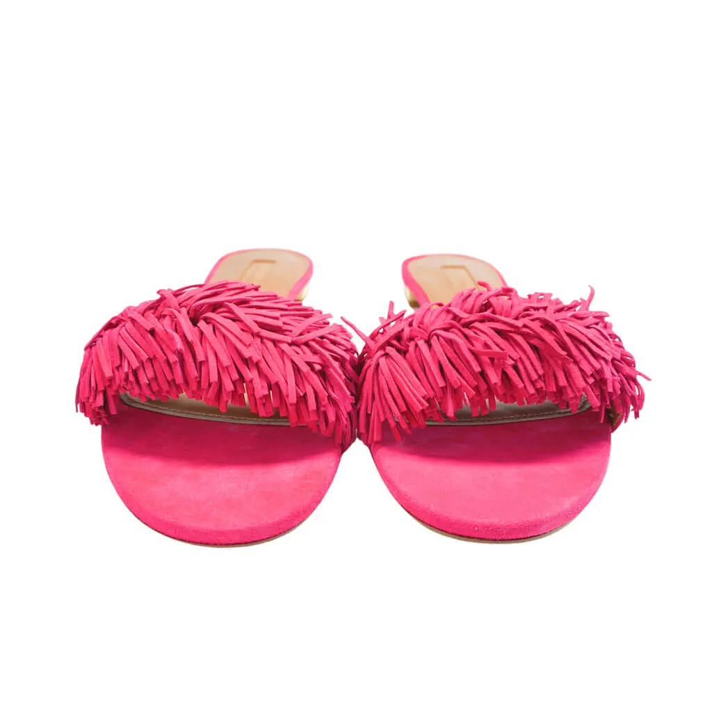 Aquazzura Wild Thing Sandals in Pink