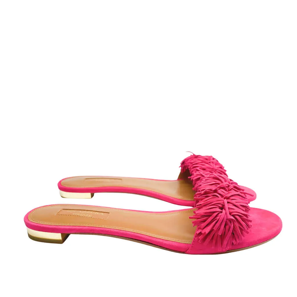 Aquazzura Wild Thing Sandals in Pink