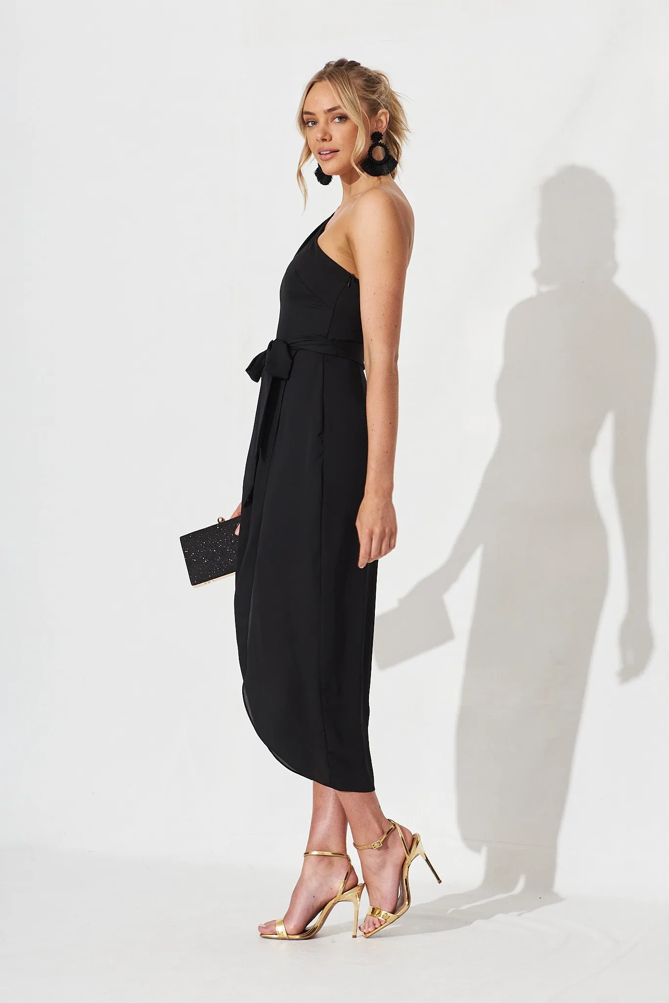 Black Aviana Dress