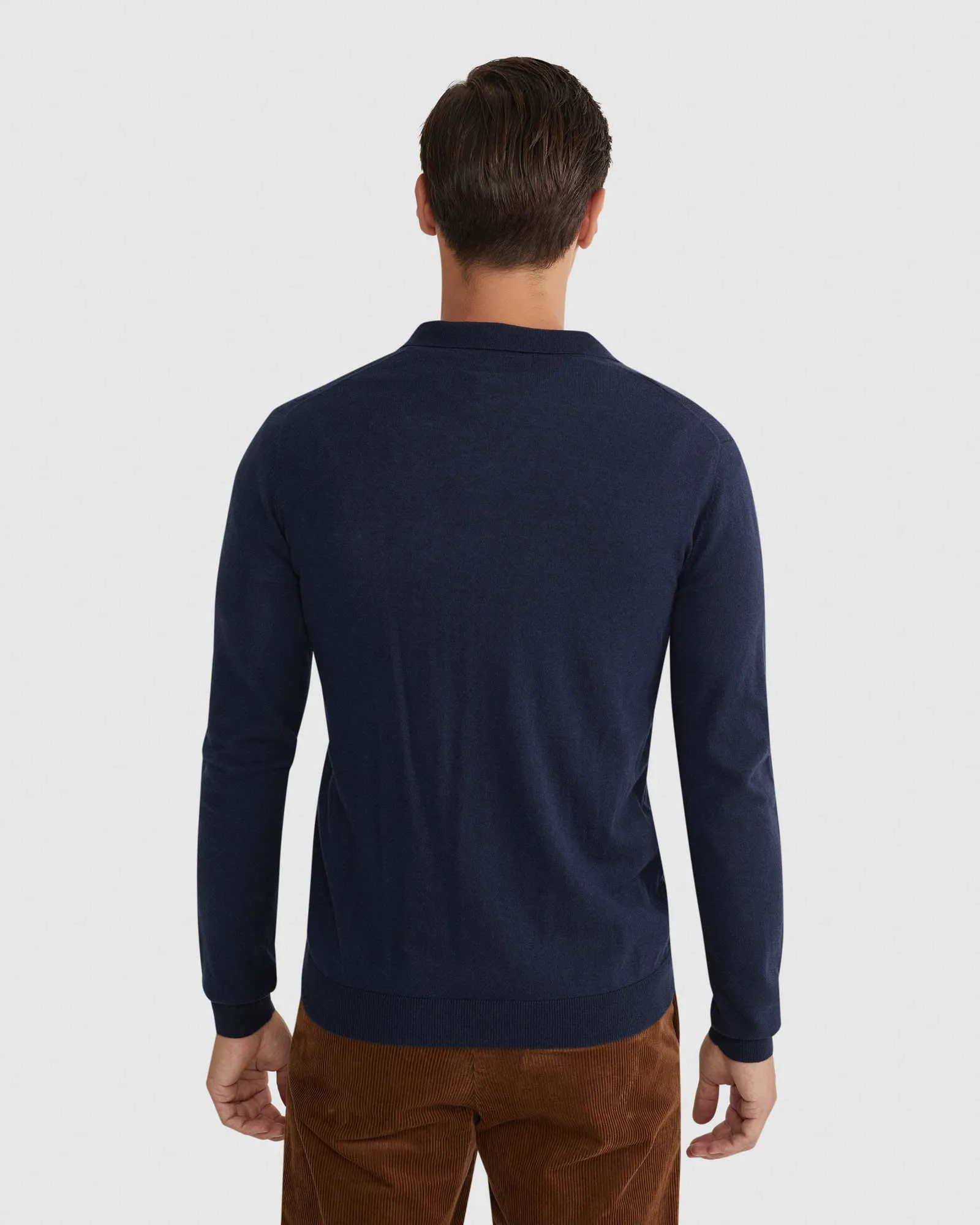 Blair V-Neck Polo Sweater