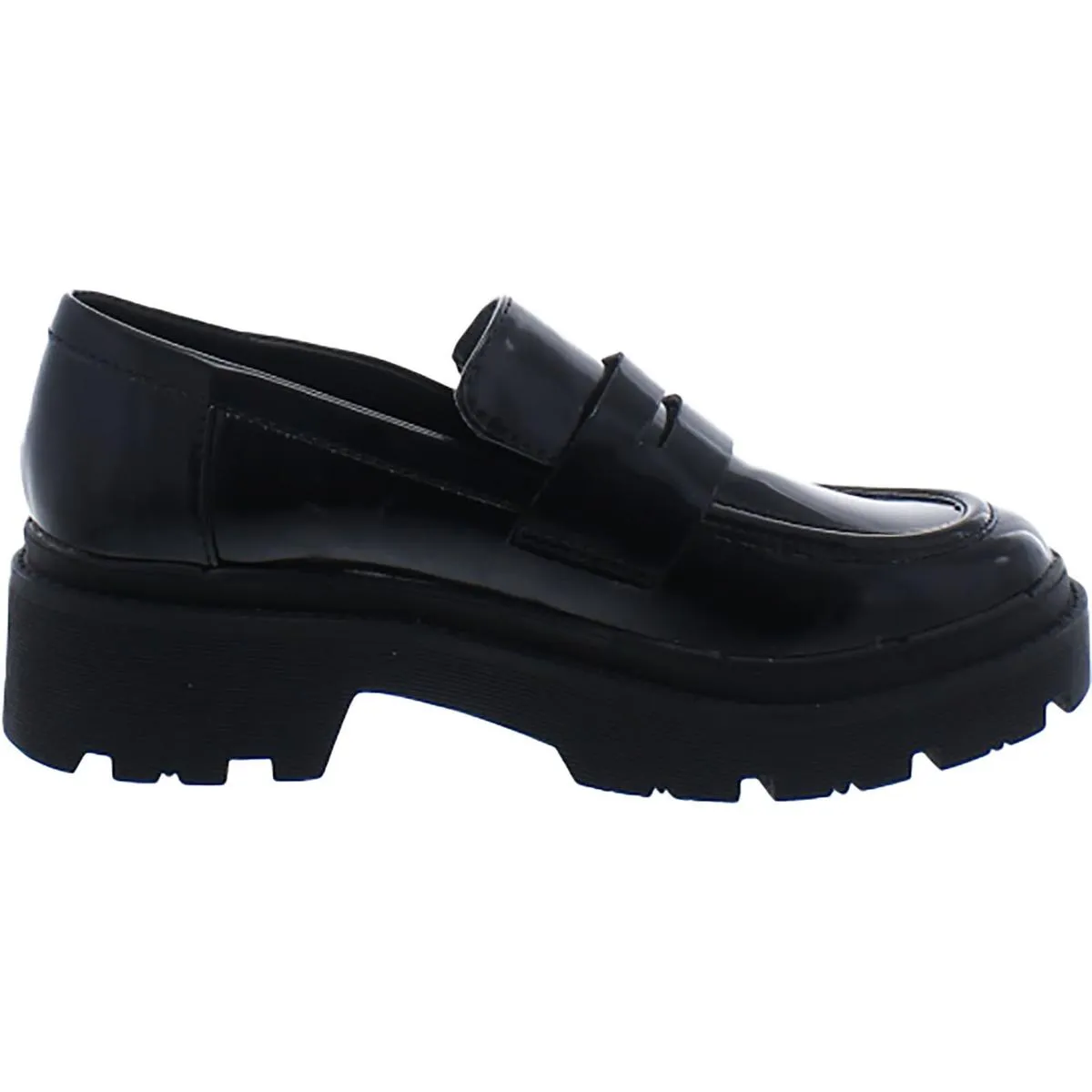 Blondo Womens Sherrie Leather Water Resistant Loafers