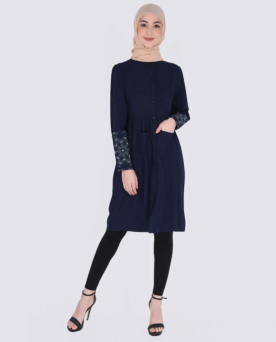 Blueberry Patch Pockets Dress