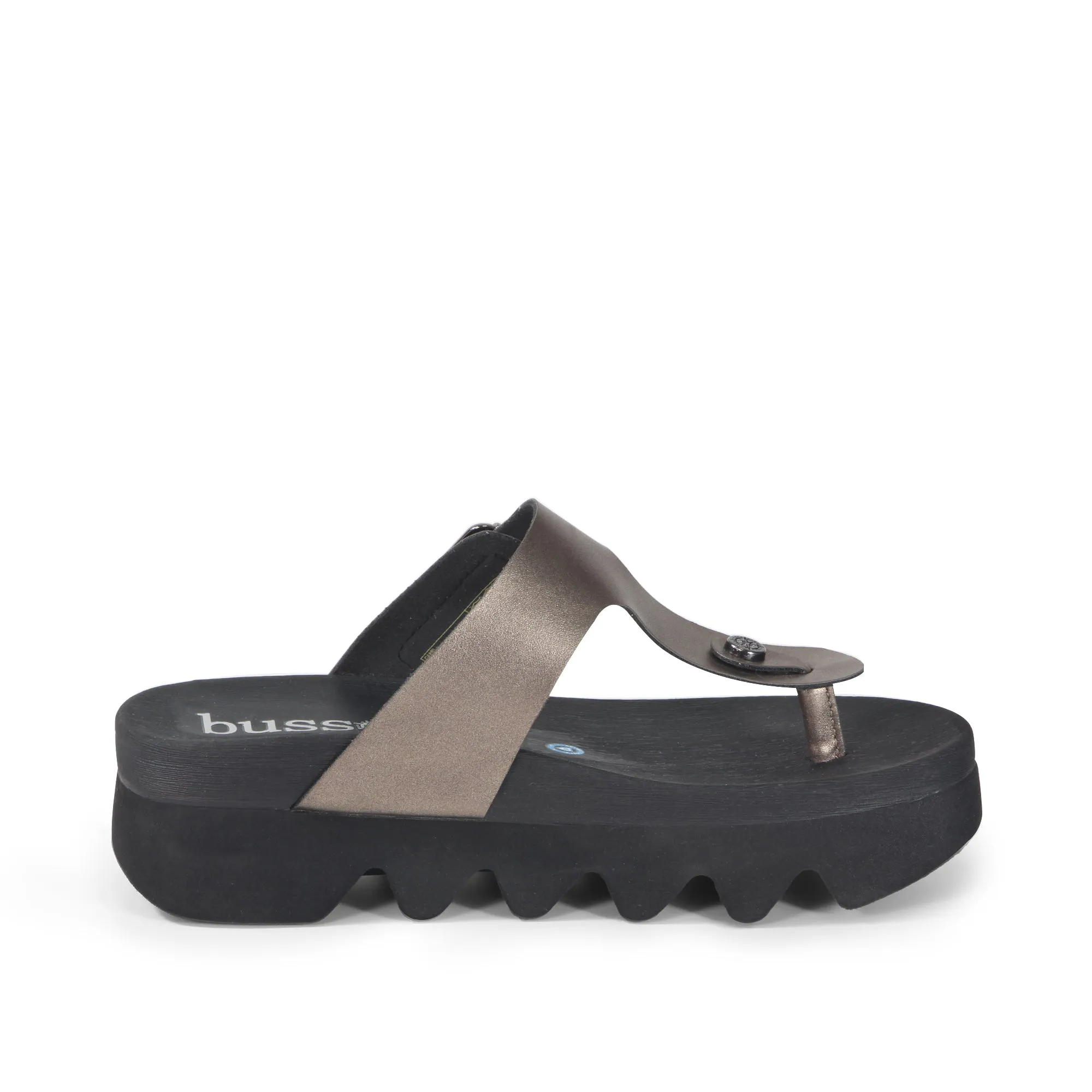 Capri T-Strap Flip-Flops (Pewter)