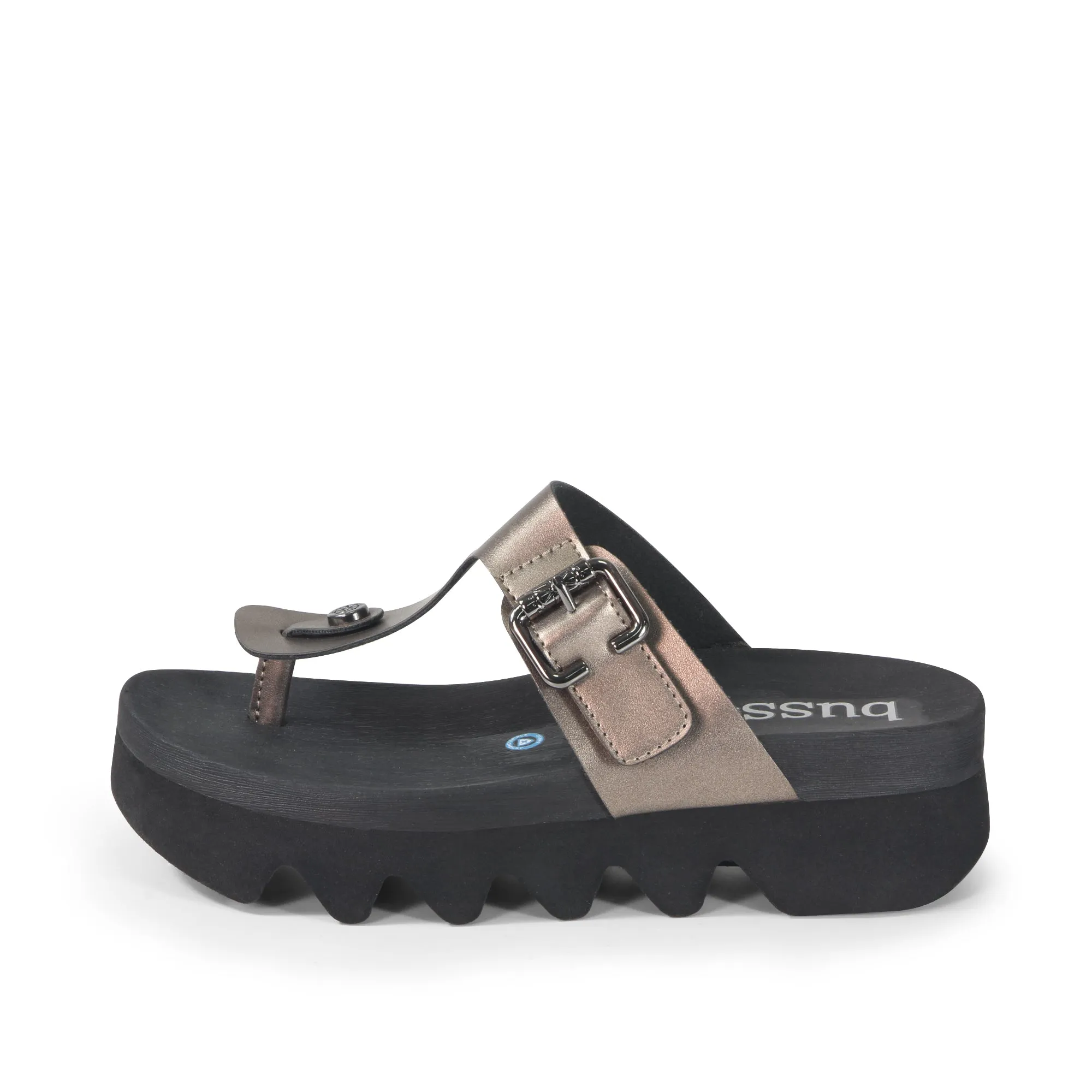 Capri T-Strap Flip-Flops (Pewter)