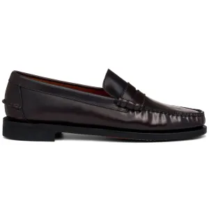 CLASSIC DAN SHELL CORDOVAN - Moc - Moccasin - Man - BLACK