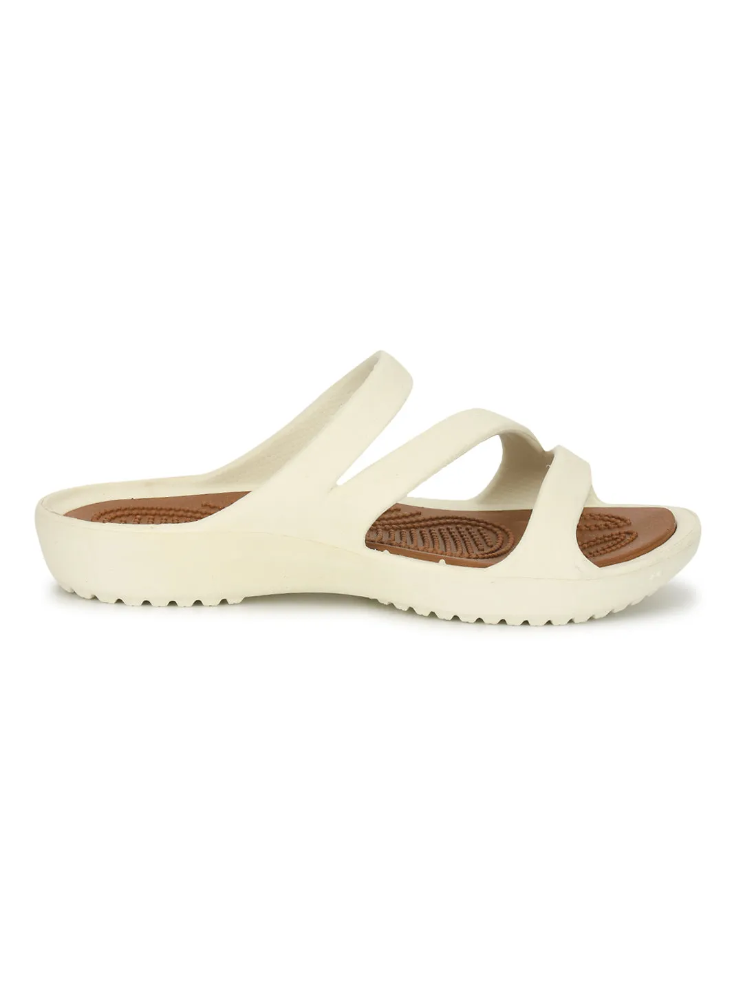 Cream Stylish Slip-On Flats For Women (TC-LFLAT1-CRM)