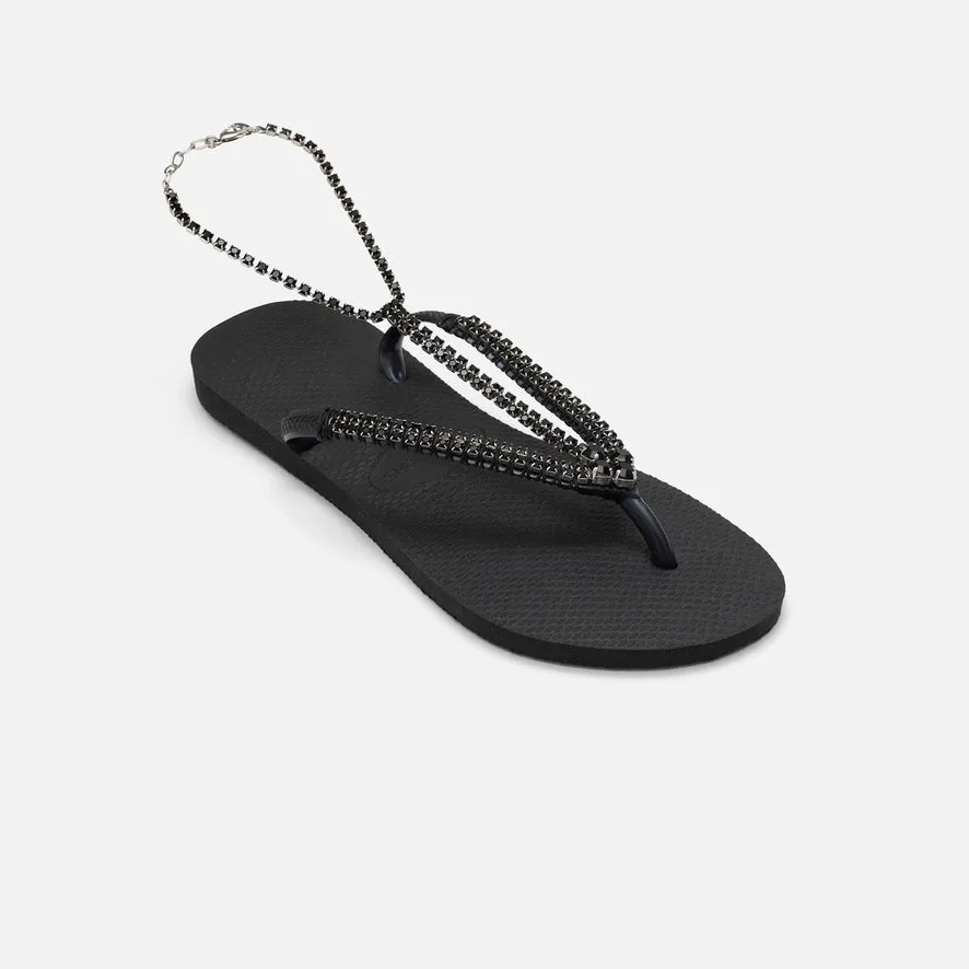 Double Glam Flip Flops