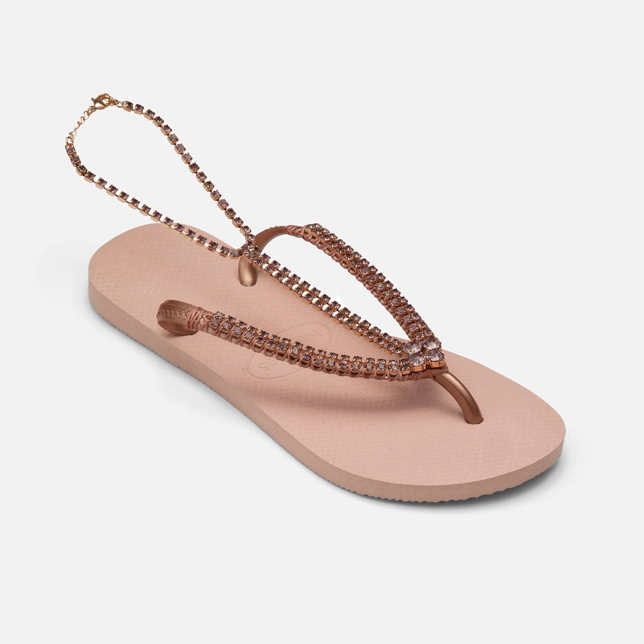 Double Glam Flip Flops
