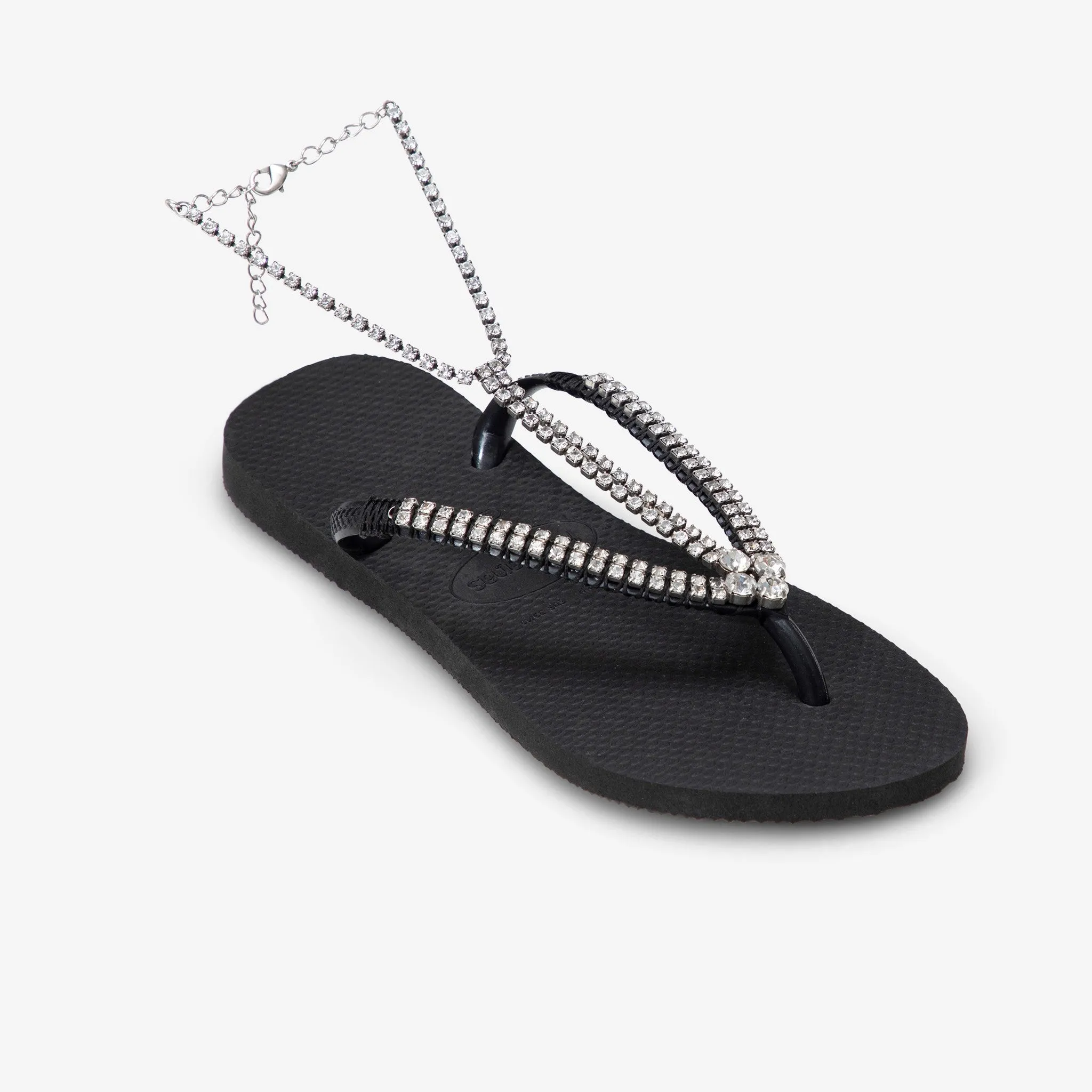 Double Glam Flip Flops