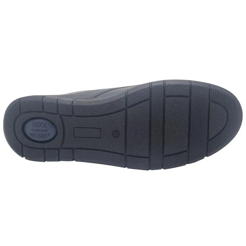 Dubarry Mens Black Smart Casual Leather Shoe - Byron