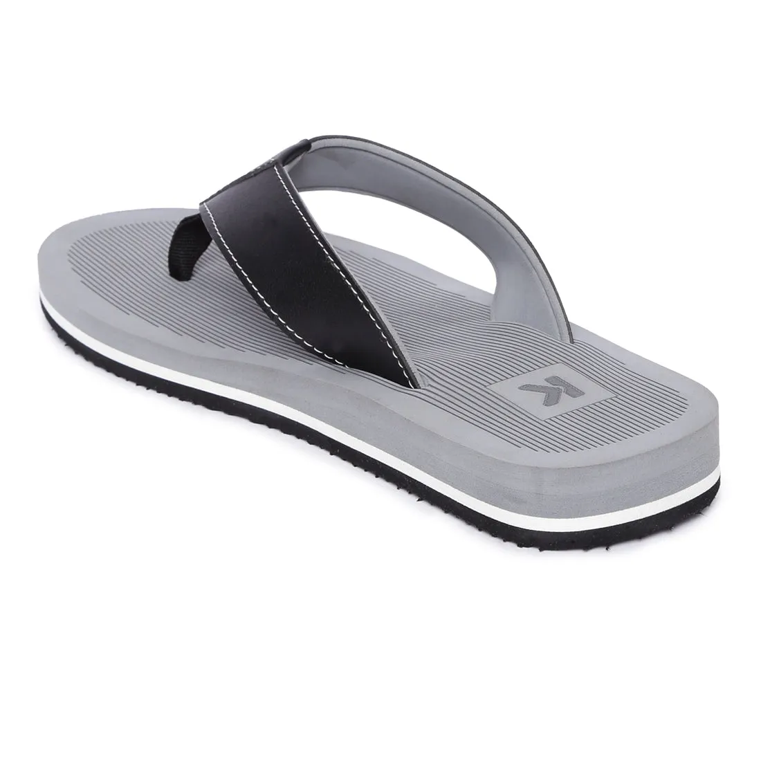 Eeken EFBGO2405S Grey Lightweight Washable Dailywear Durable Flip Flops For Men