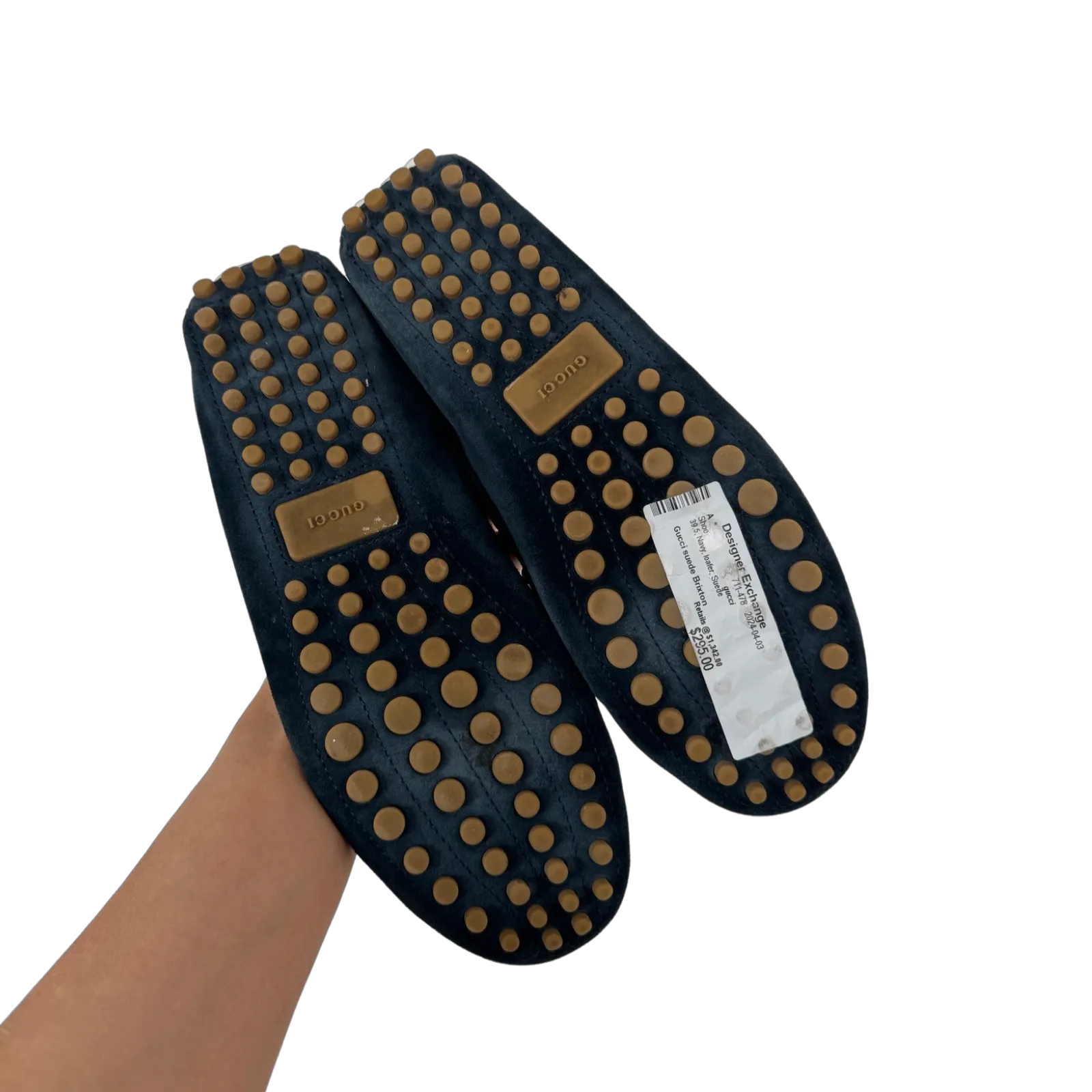 Gucci Suede Loafers (Size 39.5)