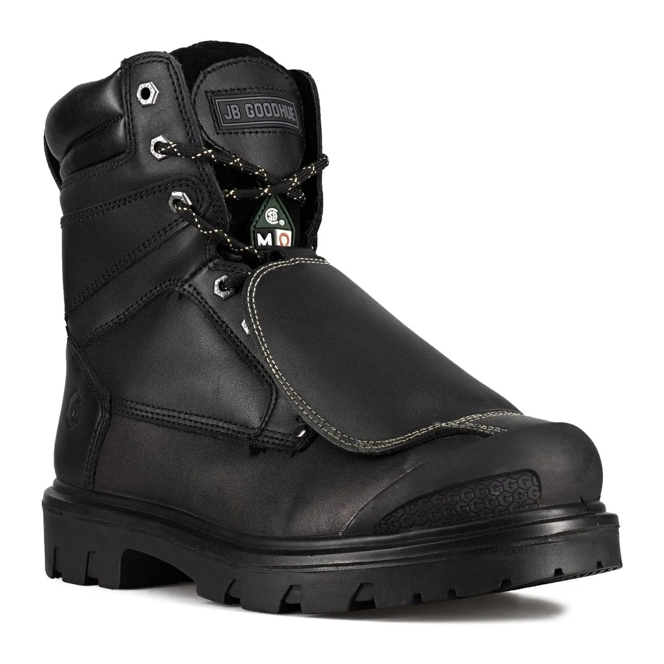 JB Goodhue Men's Work Boot 8" Ricochet2 Metguard Insulated