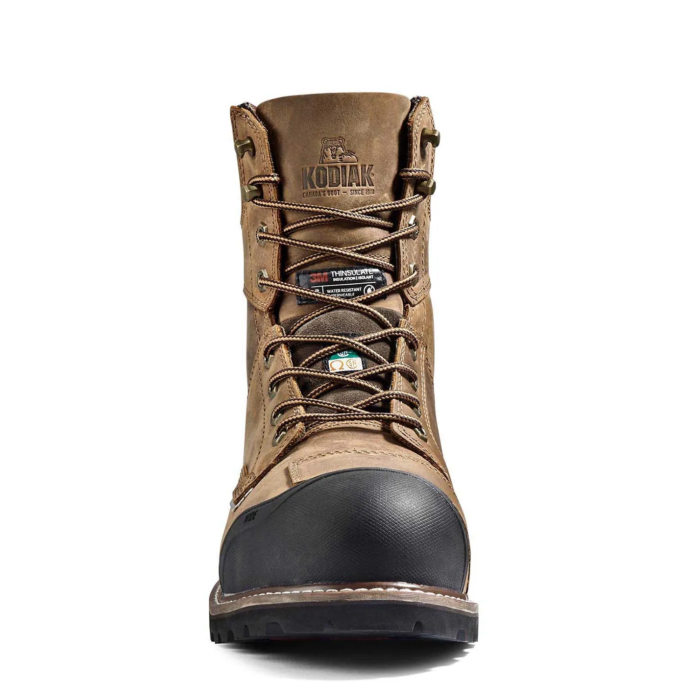 Kodiak Widebody WP Men's 8" Composite Toe Work Boot KD0A4TGCBRN - Brown