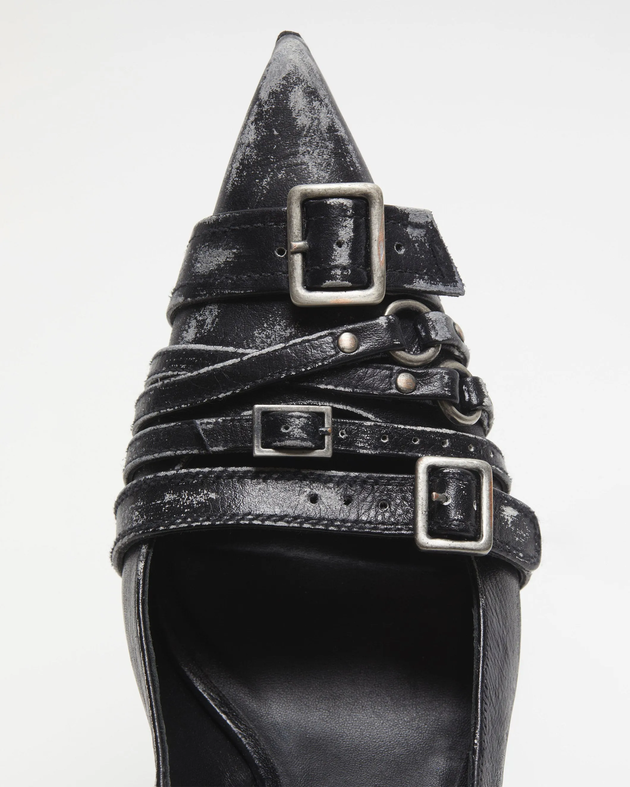 Leather Heel Slingbacks