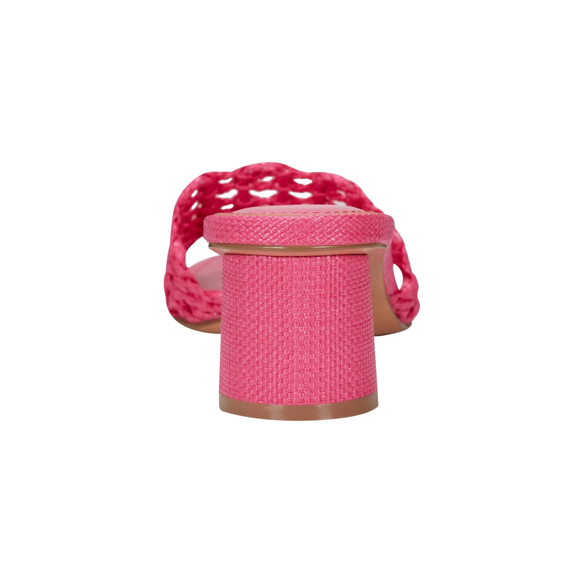 Marc Fisher Ltd Women's Jazmine Pink89241/Ft Raffia Braid Wove M