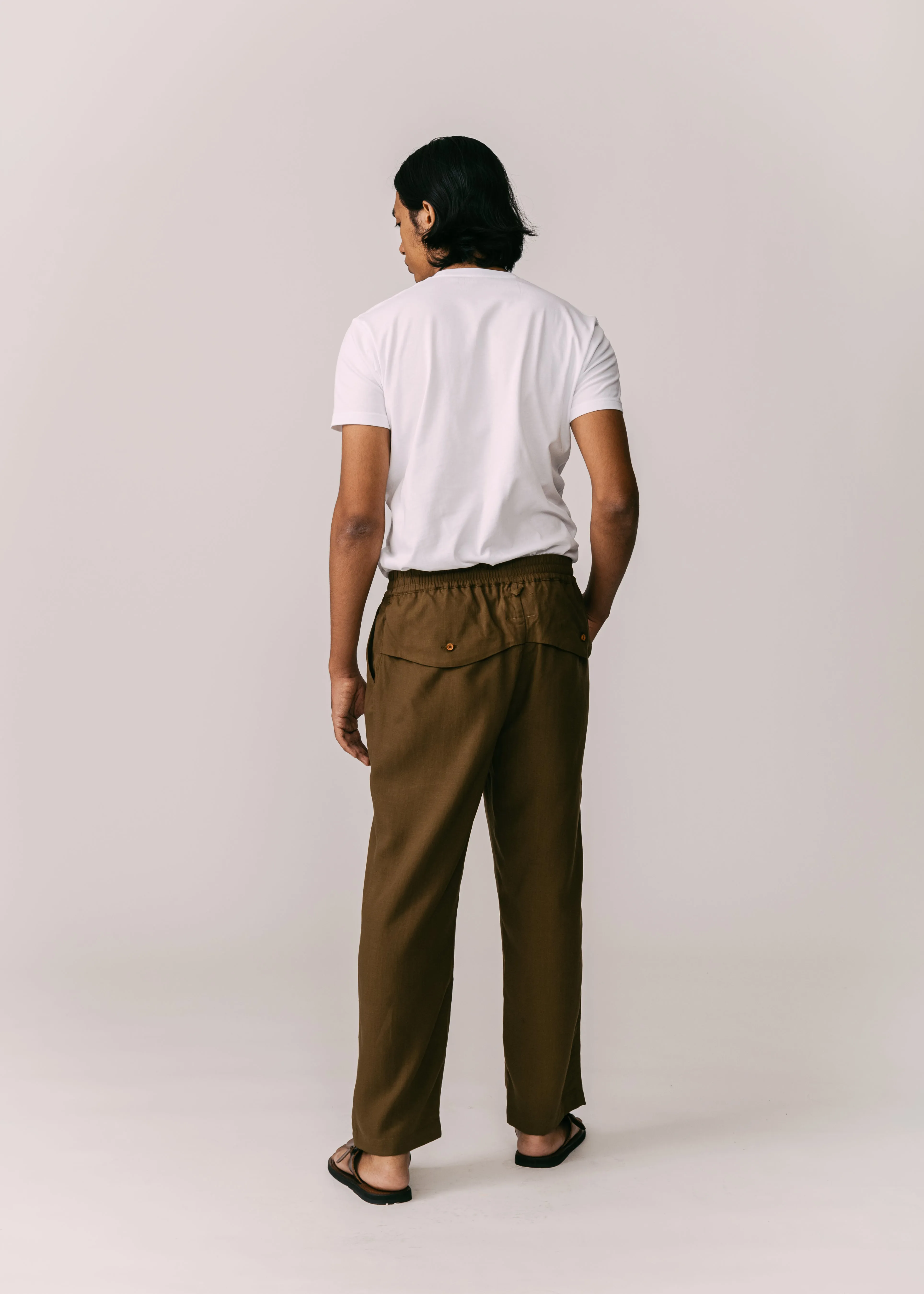 Men: Terus Straight Pants (Olive)