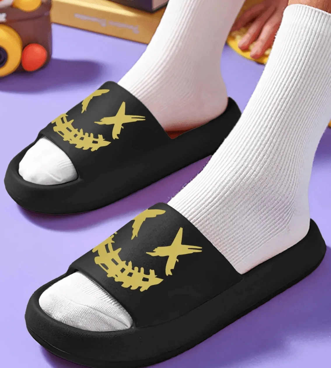 Men’s Large Size Flip Flops – Lightweight, Comfortable & Casual Summer Slippers