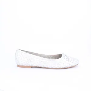 NELSA-Ballerina-Flats-SILVER