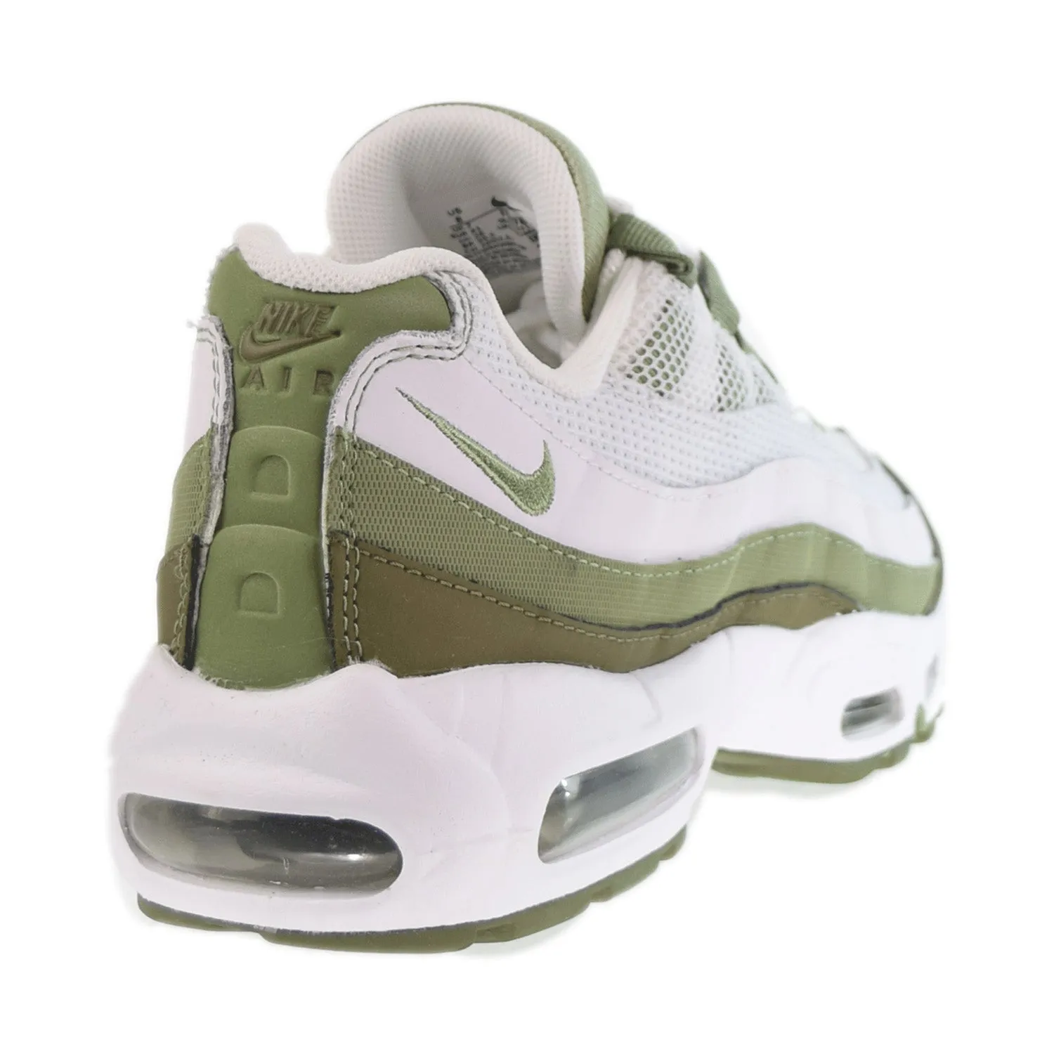 Nike Air Max 95 Men's Shoes White-Oil Green