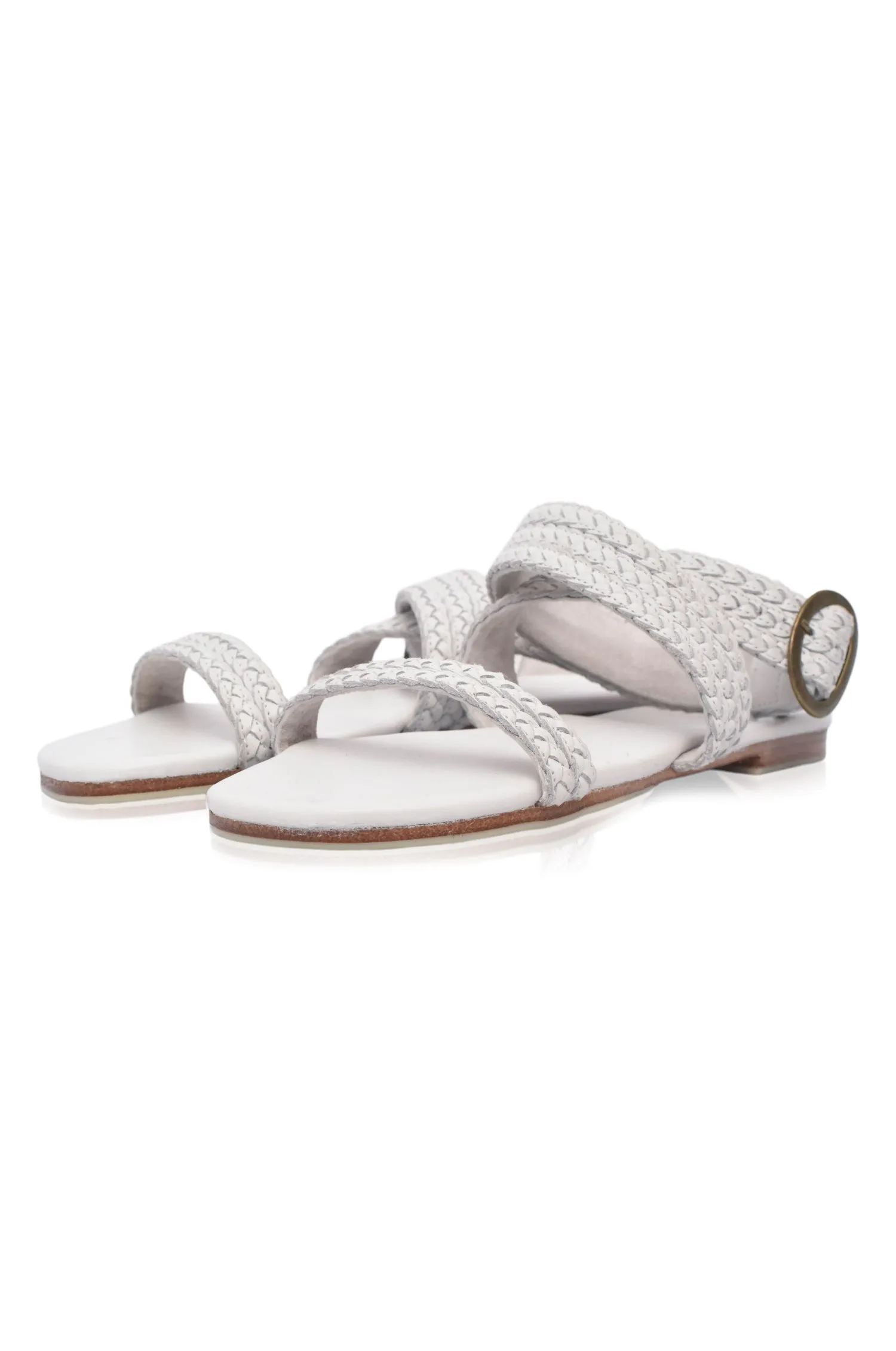 Orra Greek Leather Sandals (Sz. 10)