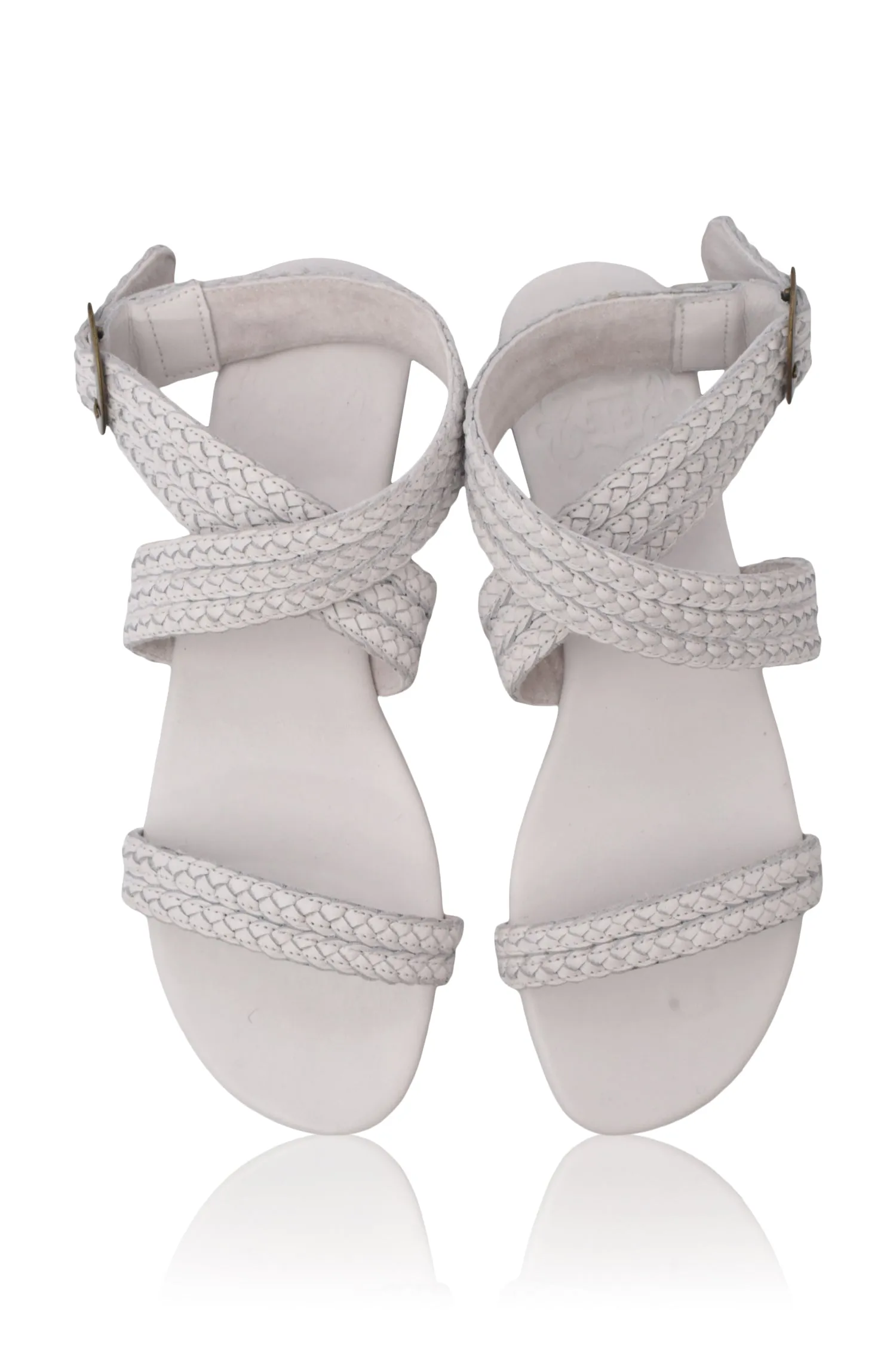 Orra Greek Leather Sandals (Sz. 10)