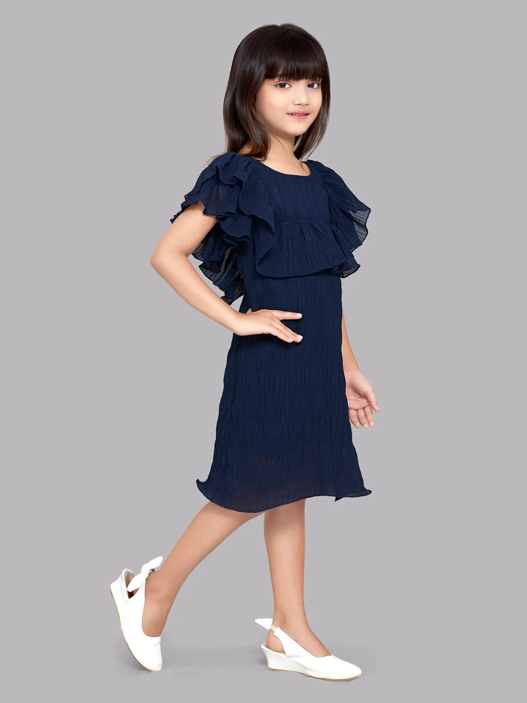 Pink Chick Navy Dress