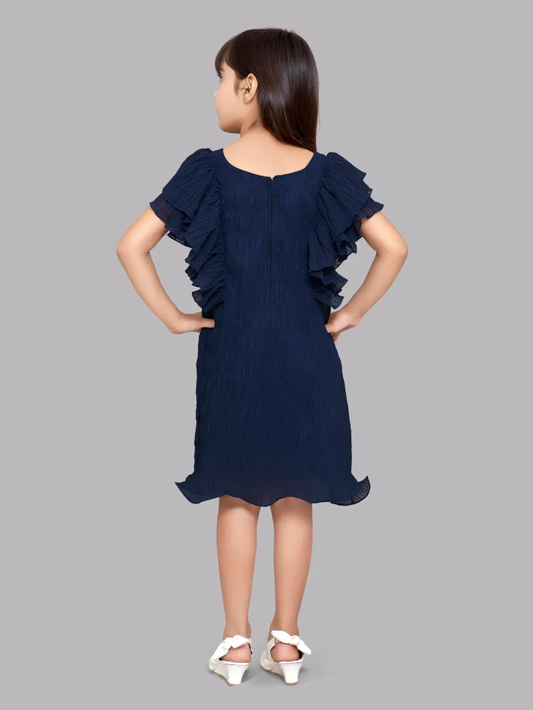 Pink Chick Navy Dress