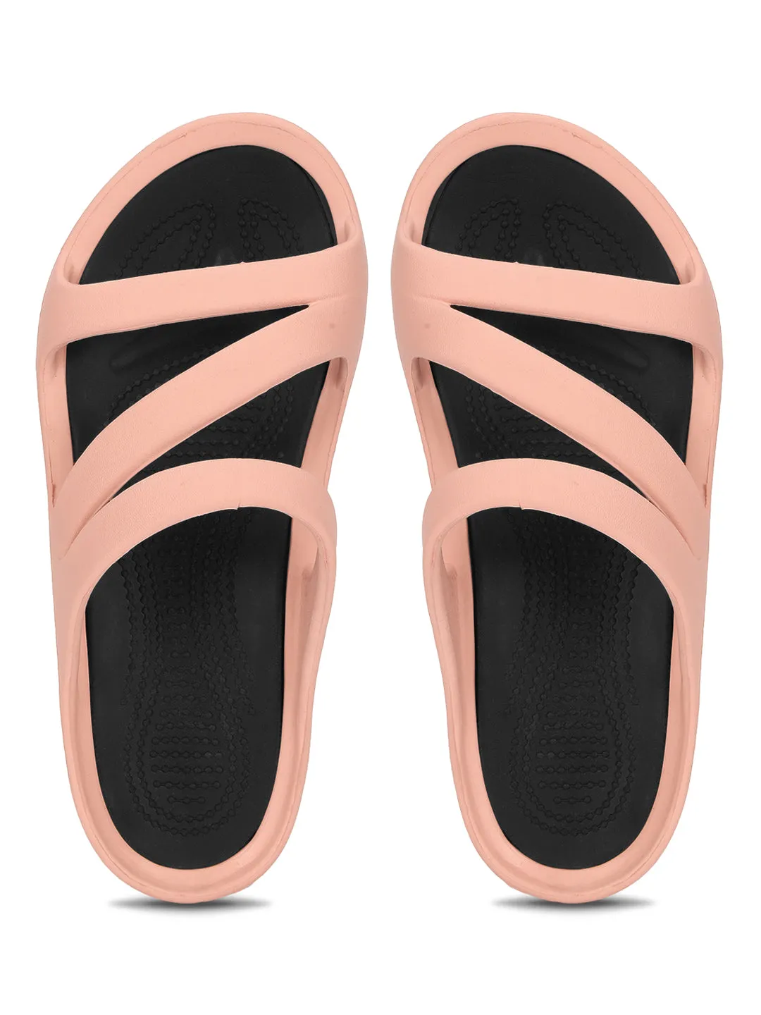Pink Stylish Slip-On Flats For Women (TC-LFLAT1-PNK)
