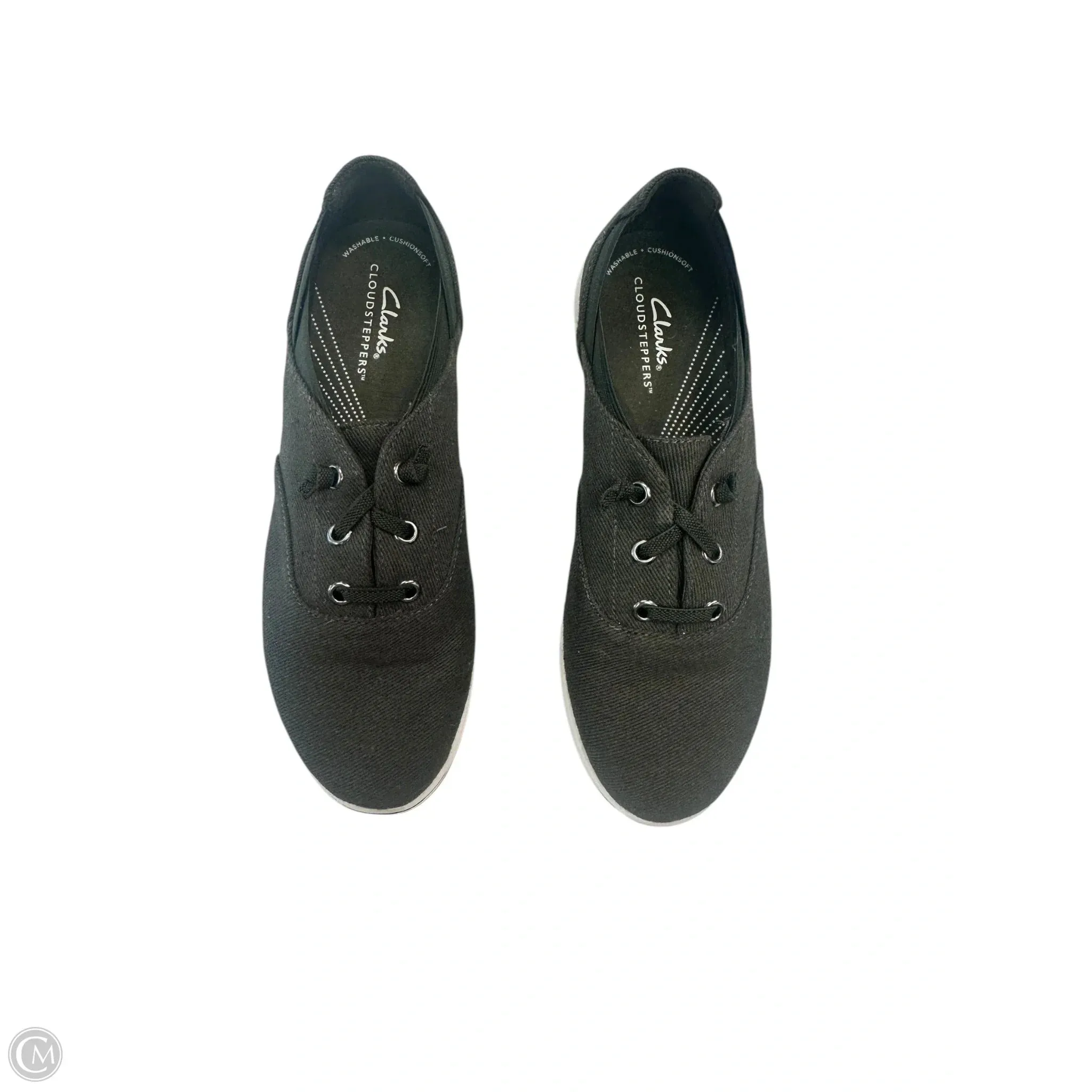Shoes Flats By Clarks In Green, Size: 8