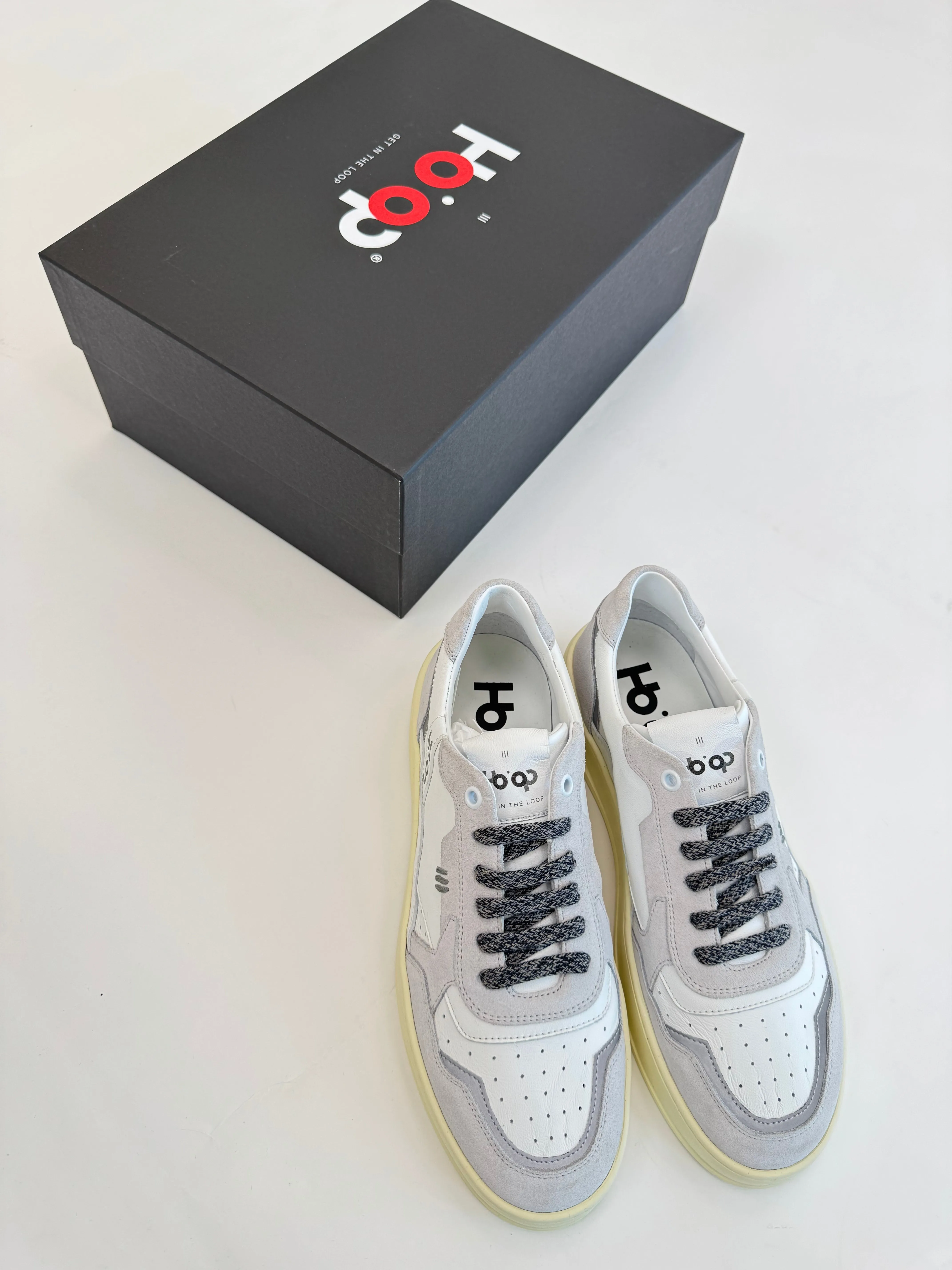 Sneaker Ho'op White Grey