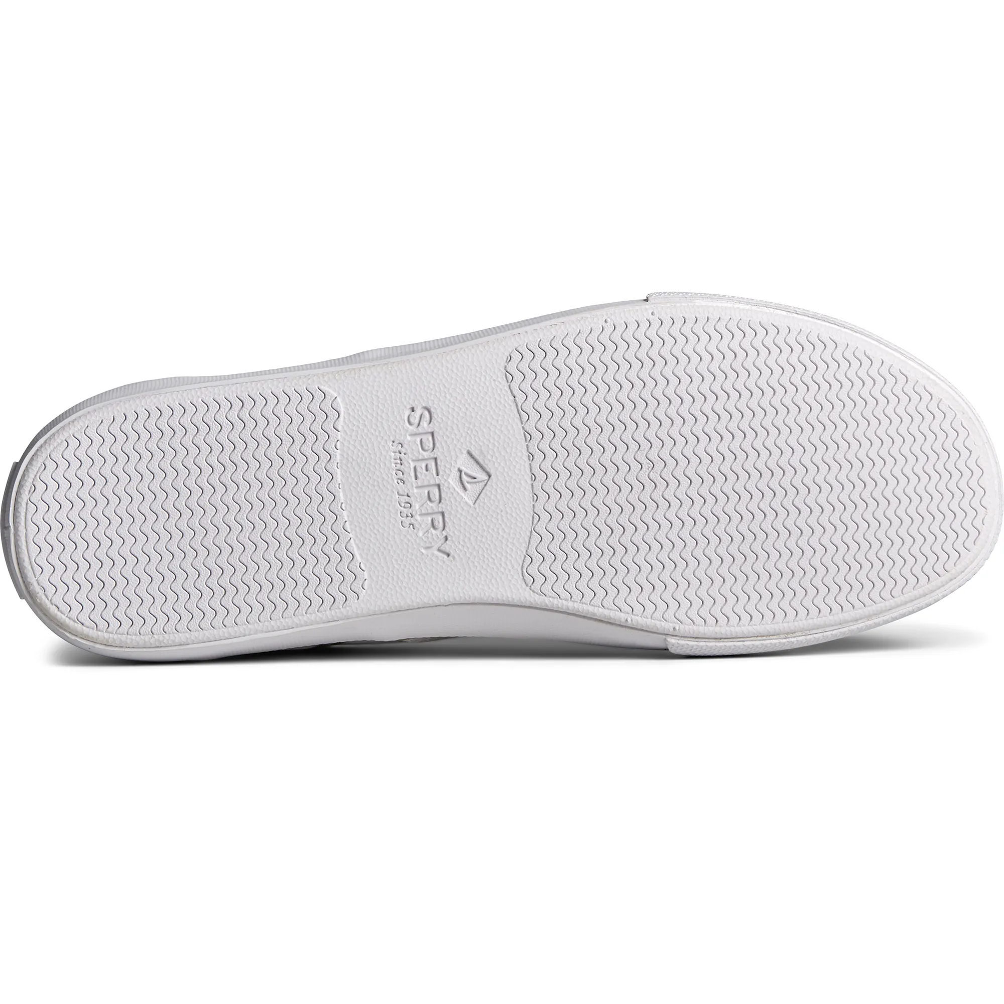 Sperry Men's Striper II CVO SeaCycled™  Twill Sneaker - White (STS25141)