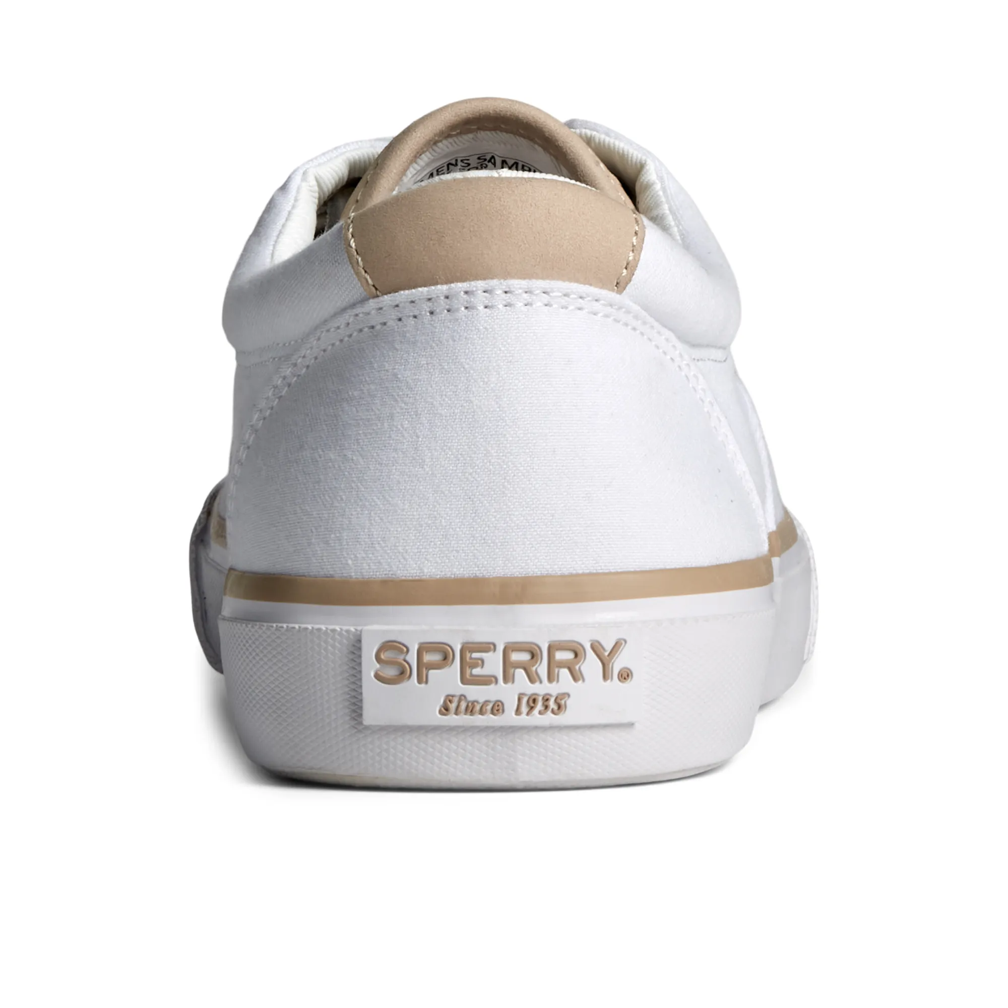 Sperry Men's Striper II CVO SeaCycled™  Twill Sneaker - White (STS25141)