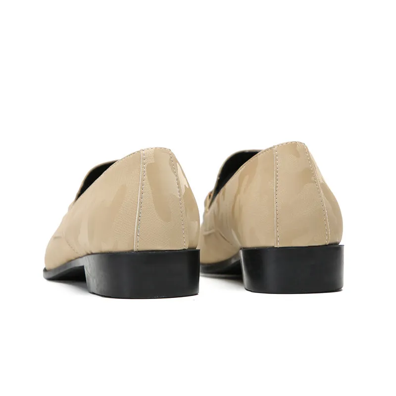 Spring and Autumn Leather Shoes Men's Cowhide Business Formal Brogue Carved British Casual Breathable Foreign Trade Groom's Wedding Men's Shoes
