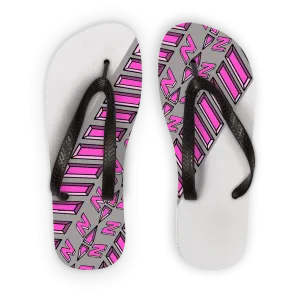 Tire Tread Collection Adult Flip Flops