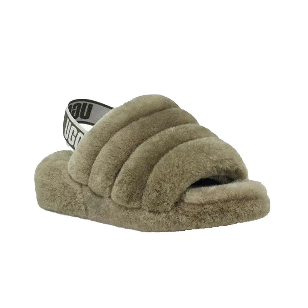 UGG Womens Fluff Yeah Slippers 1095119-BTOL Burnt Olive