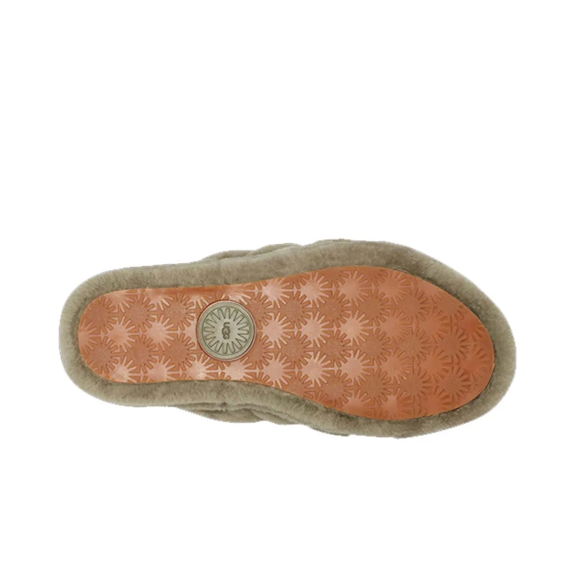 UGG Womens Fluff Yeah Slippers 1095119-BTOL Burnt Olive