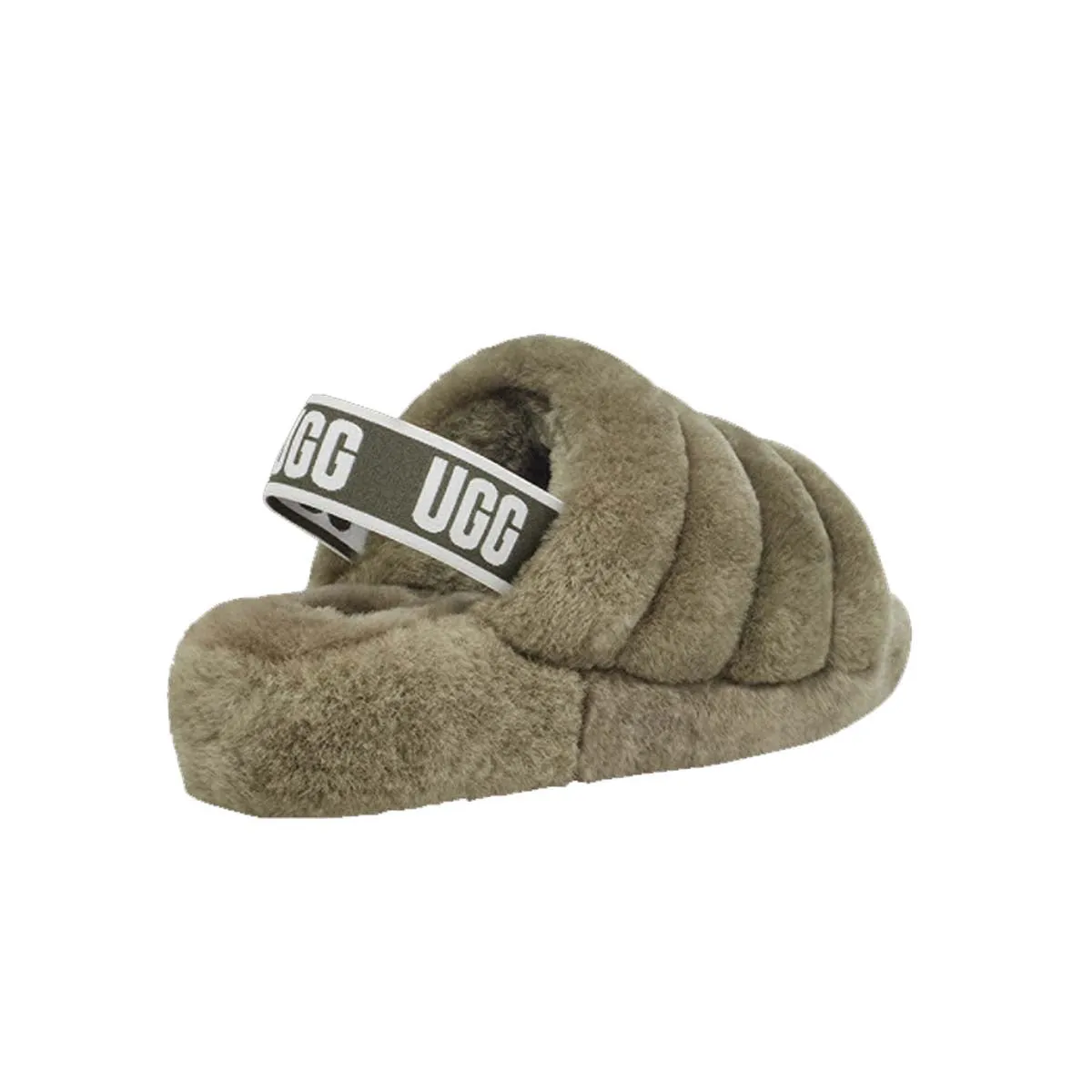 UGG Womens Fluff Yeah Slippers 1095119-BTOL Burnt Olive