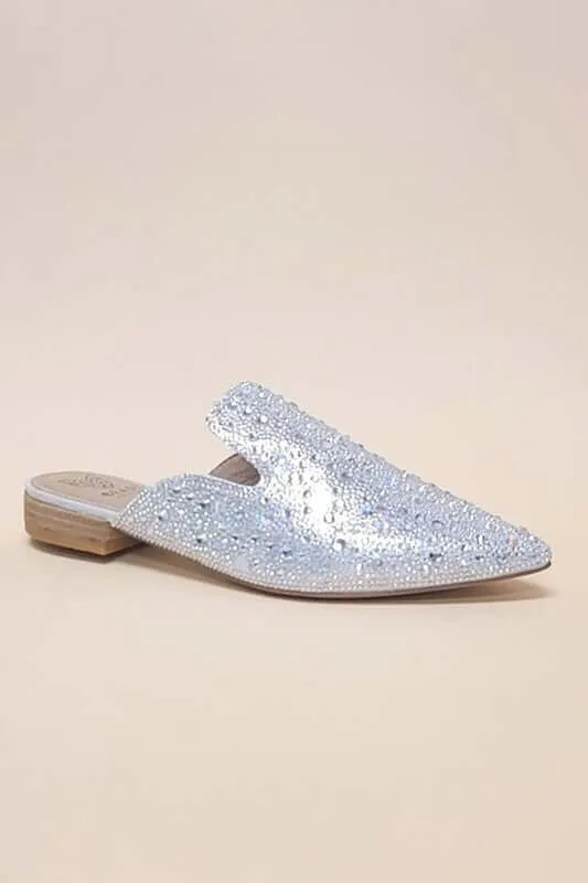 Walk On By Pointed Toe Slip-On Mules in Four Colors