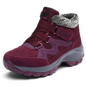 Waterproof Plush Fashion Ankle Boots
