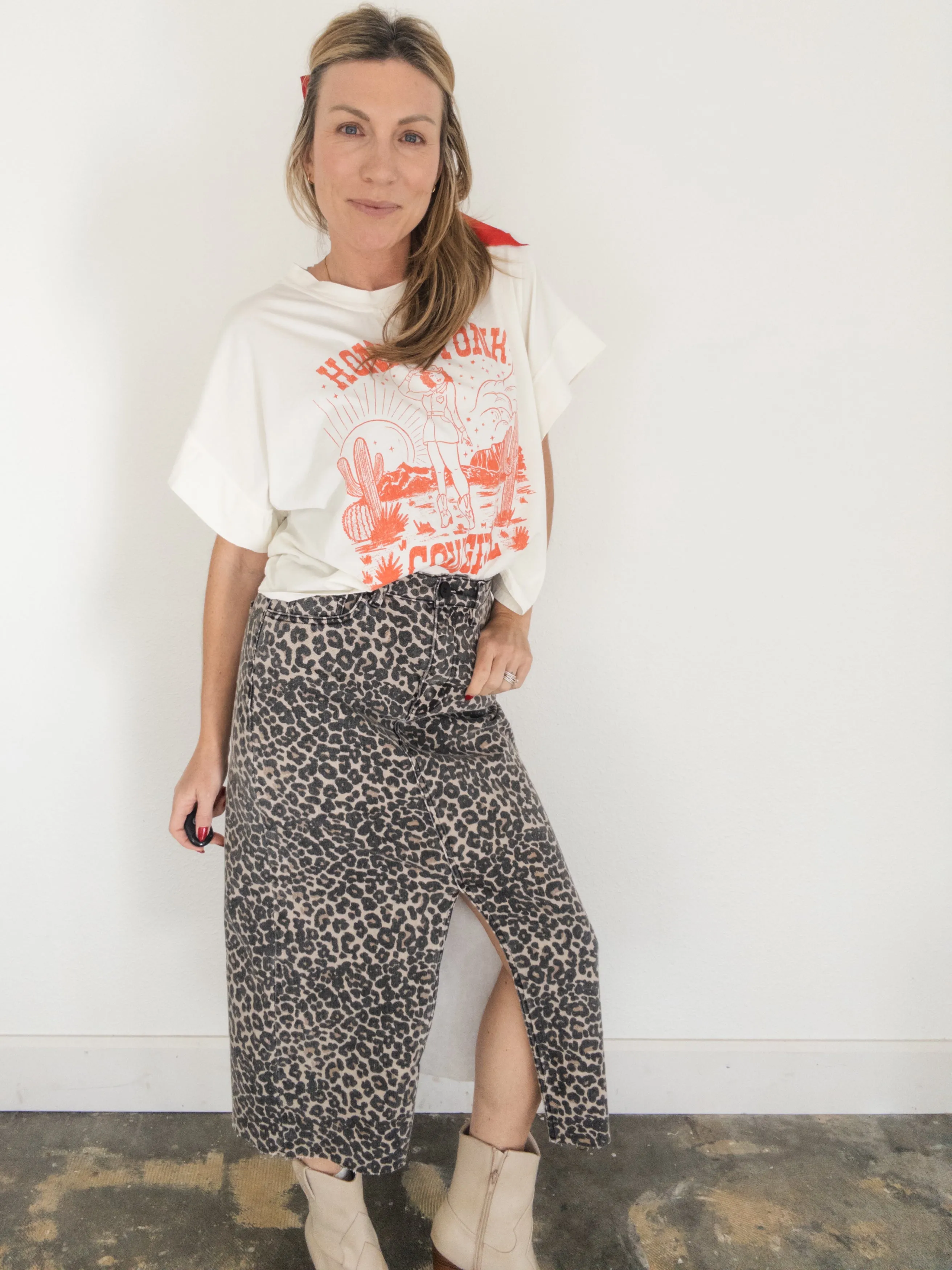 Wild Nights Midi Skirt