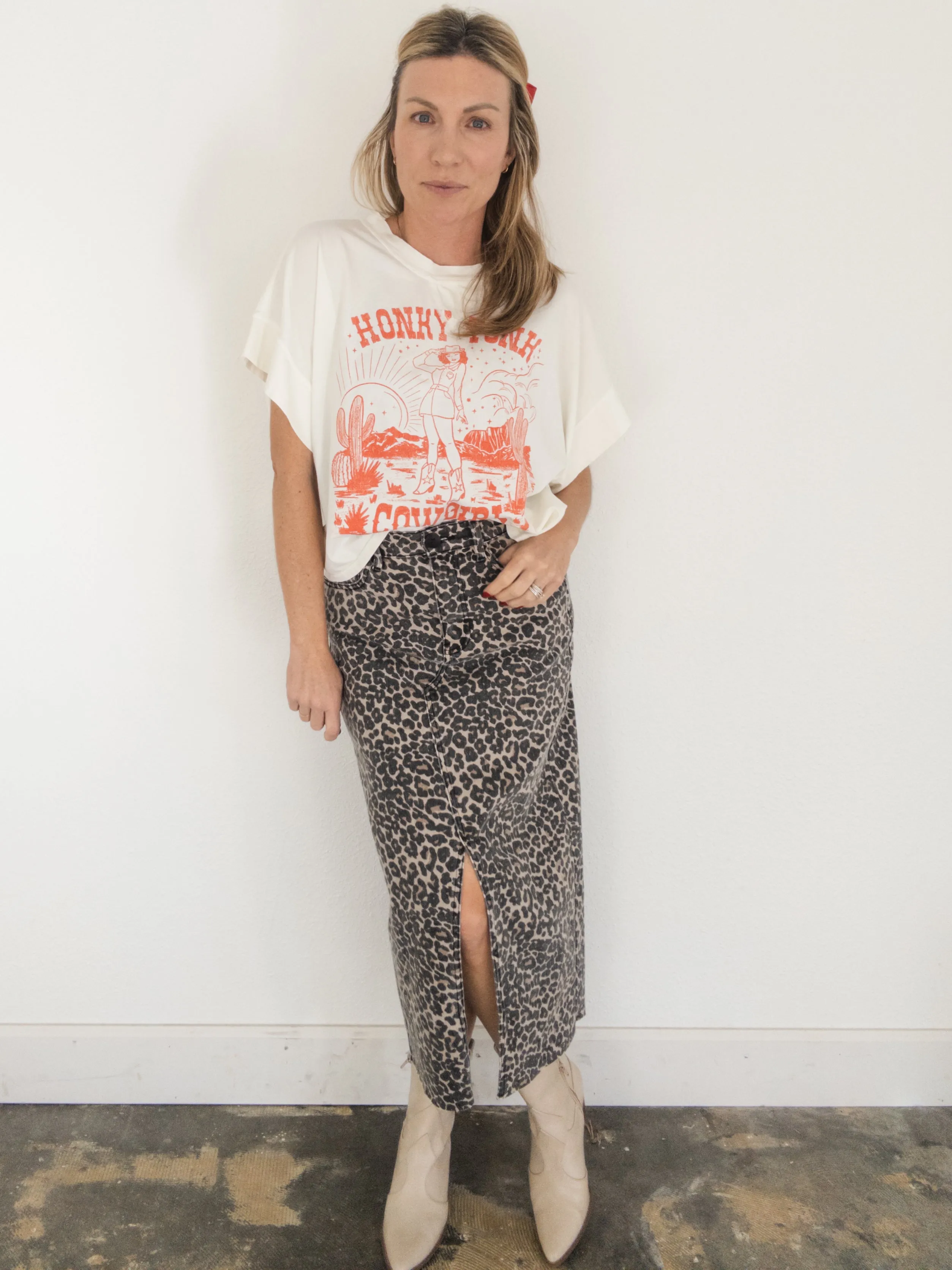 Wild Nights Midi Skirt