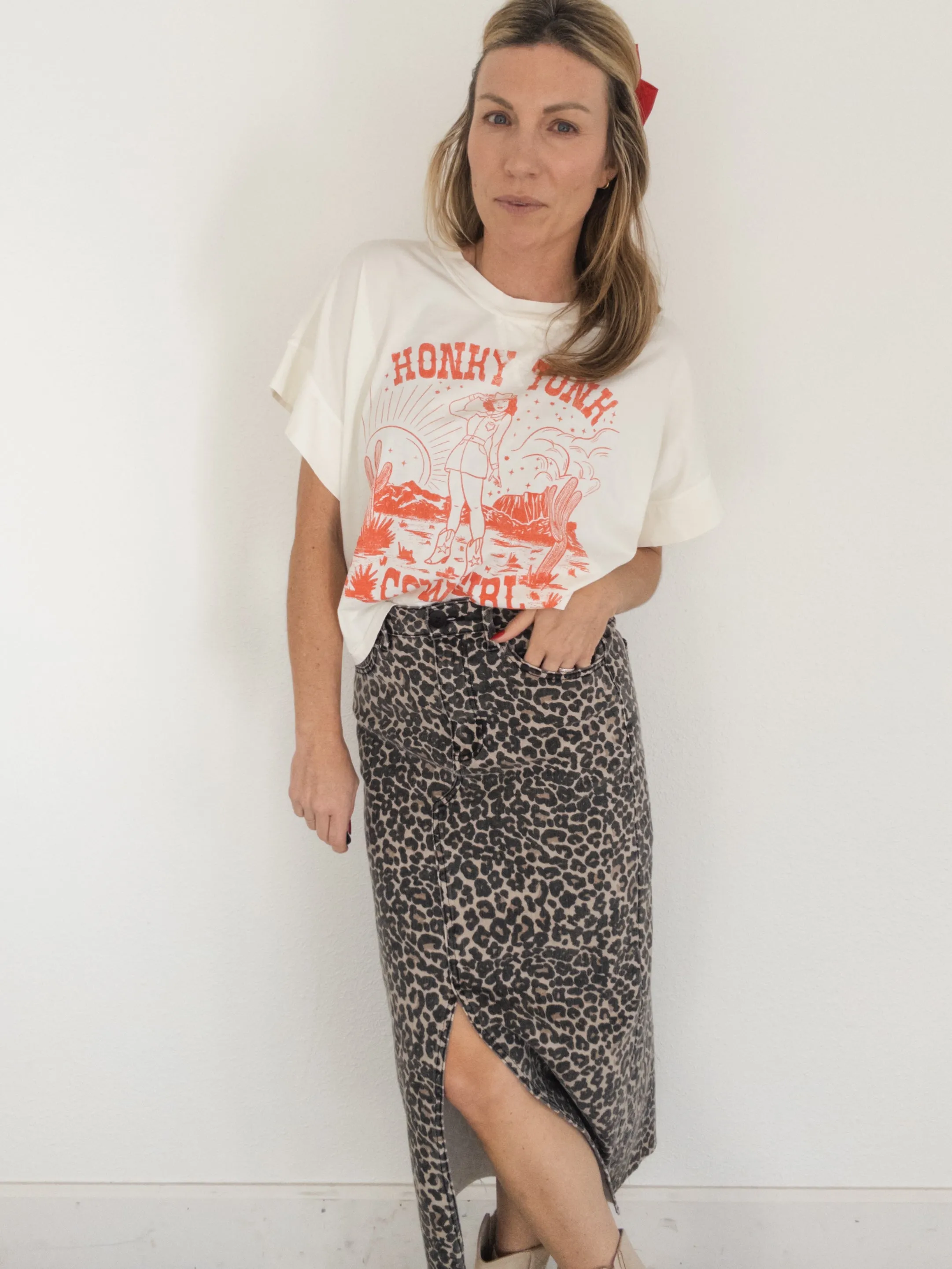 Wild Nights Midi Skirt