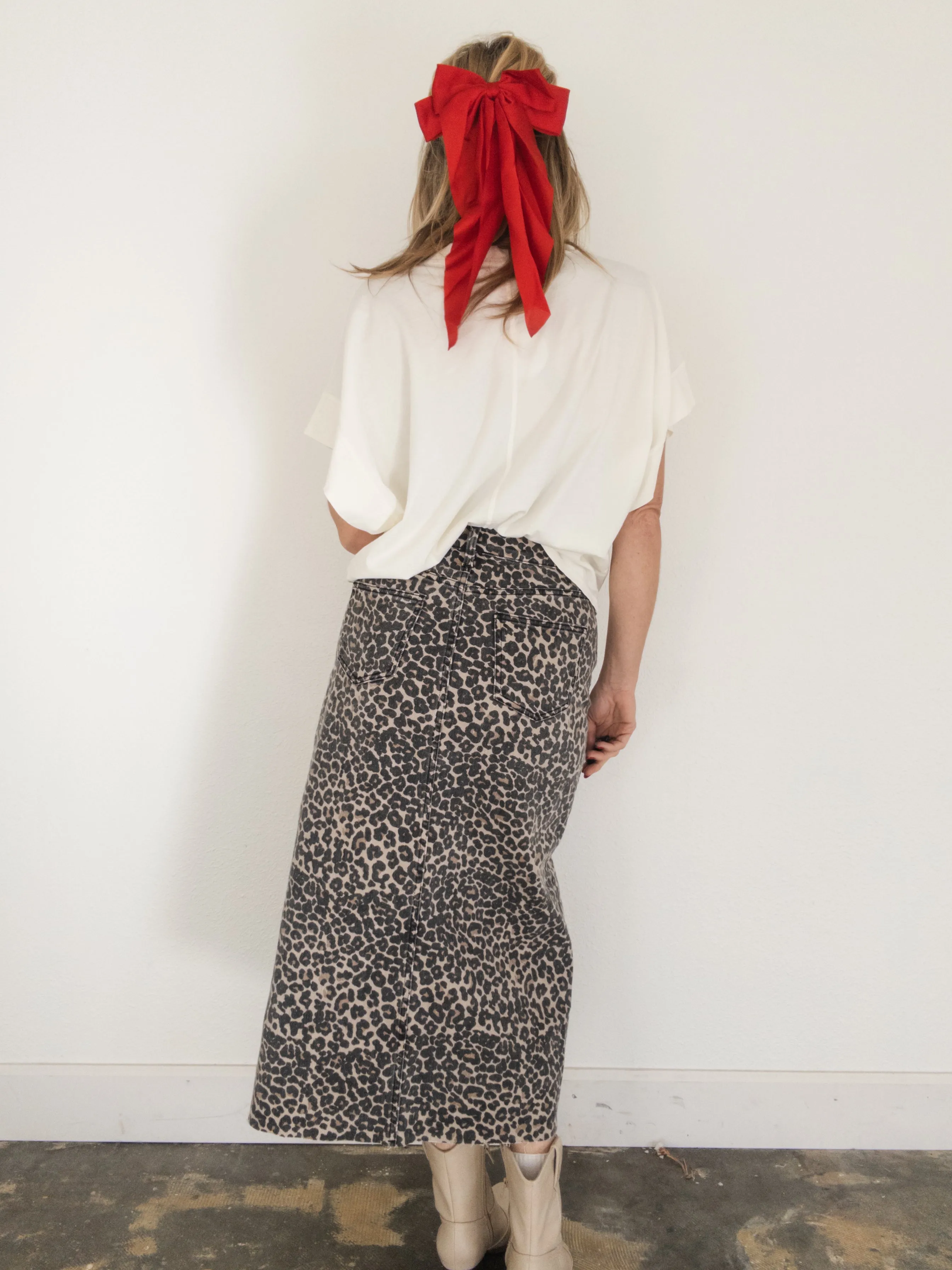 Wild Nights Midi Skirt