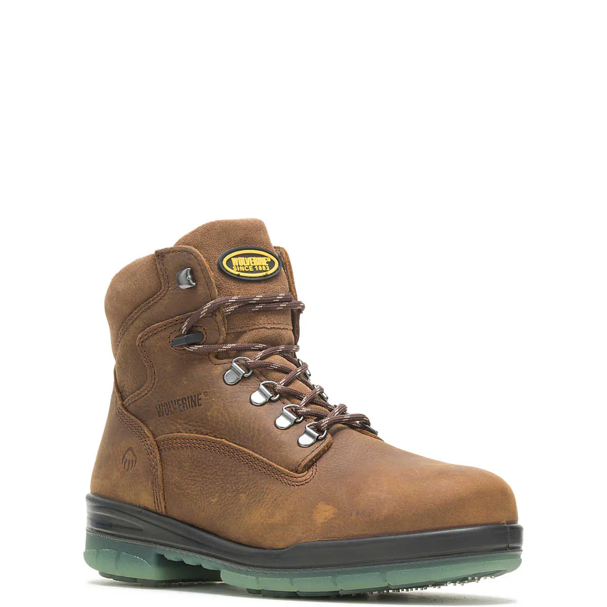 Wolverine Men's I-90 DuraShocks® Waterproof Insulated 6" Work Boot - Stone (SOFT TOE)