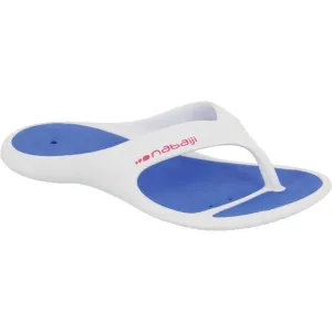 Women's pool flip-flops - White Blue