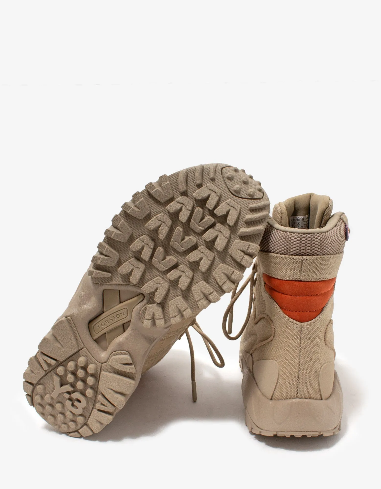 Y-3 Notoma Beige Boots
